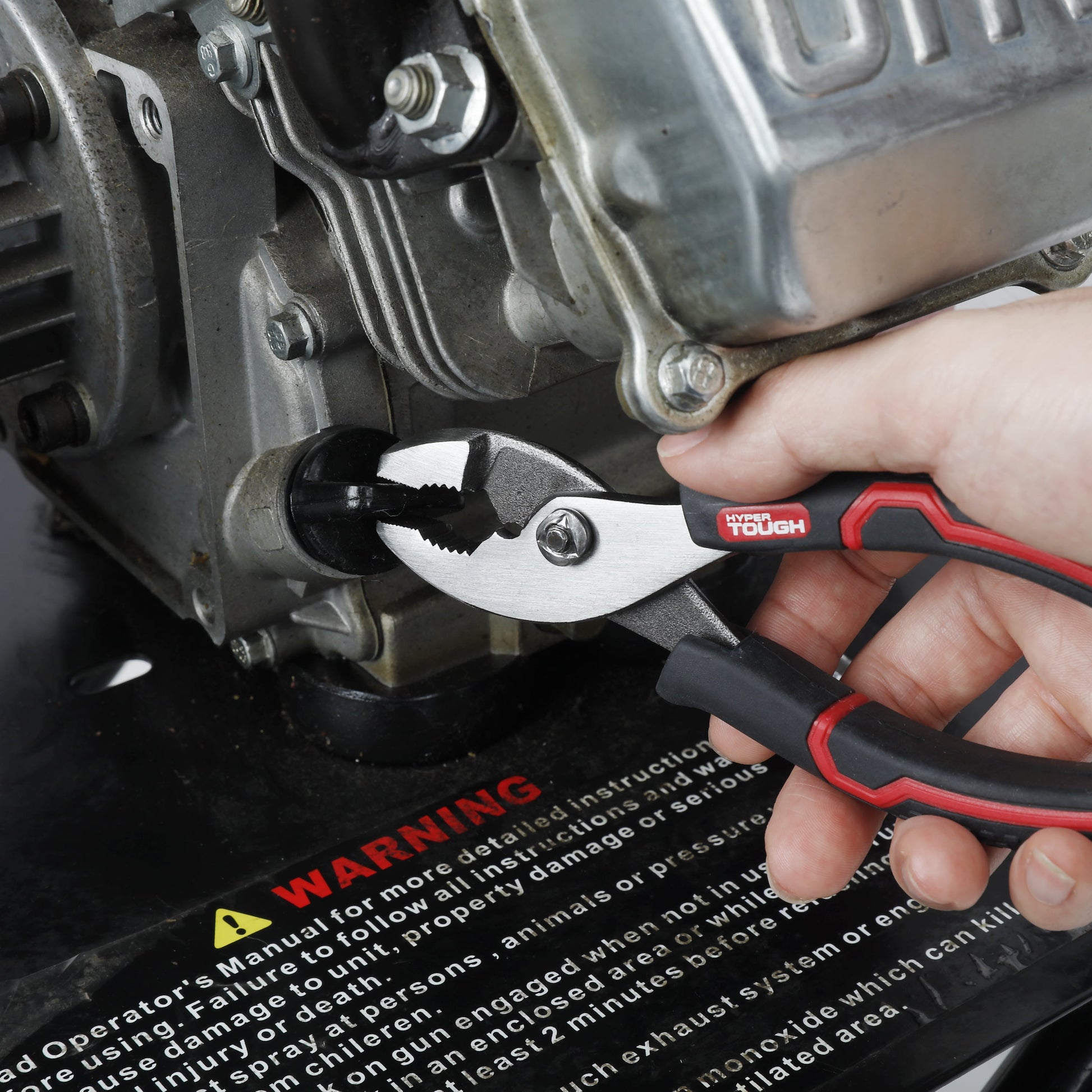 6-Inch Slip Joint Pliers with Ergonomic Soft Grip Handles
