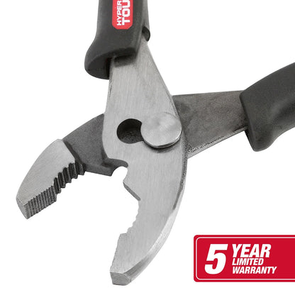 6-Inch Slip Joint Pliers with Ergonomic Soft Grip Handles